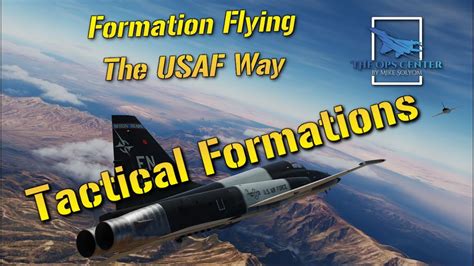 tactical formation flying is used